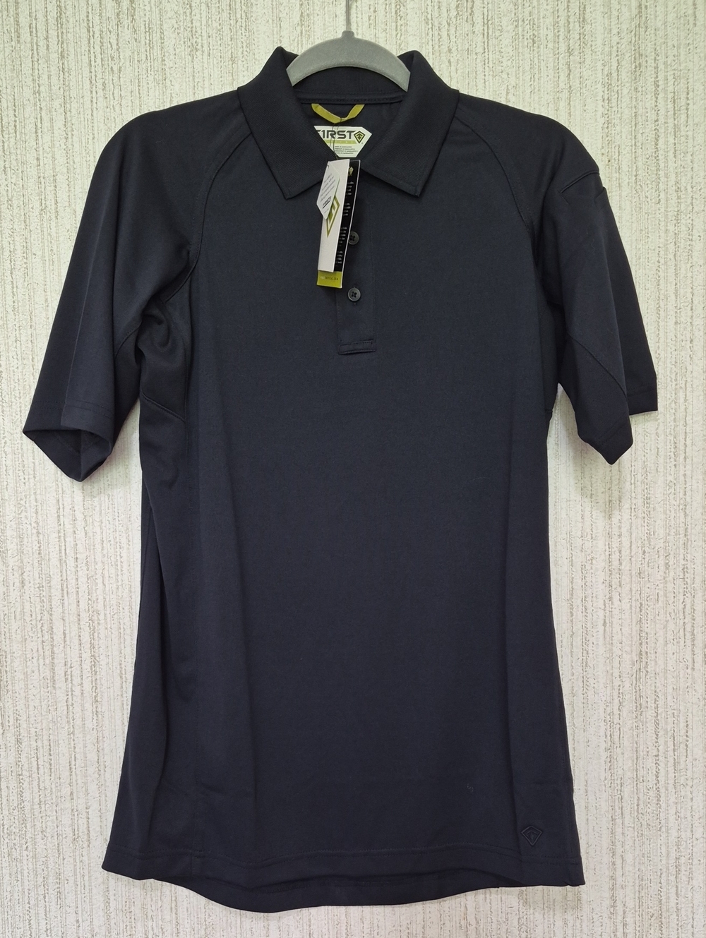 NWT First Tactical Men's Size Small Midnight Navy Performance Polo Stretchy